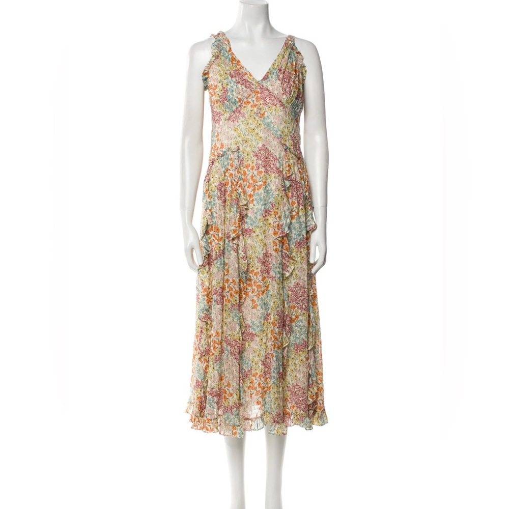 Rebecca Taylor Ava Floral Midi Dress
